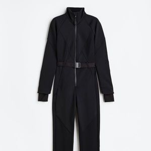 NWT H&M Move Water repellent Ski Suit in StormMove™ Black XS